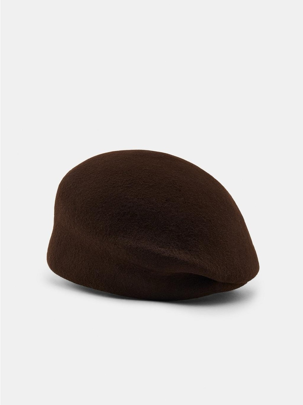 Chocolate Wool Skullcap